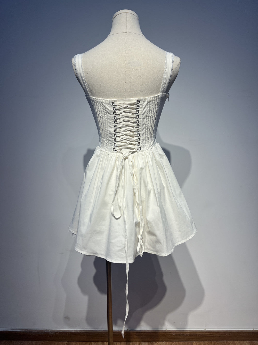 Cute A line Square Neck White Lace Homecoming Dress Summer Hoco Dresses Short Night Cocktail Dress DH2553