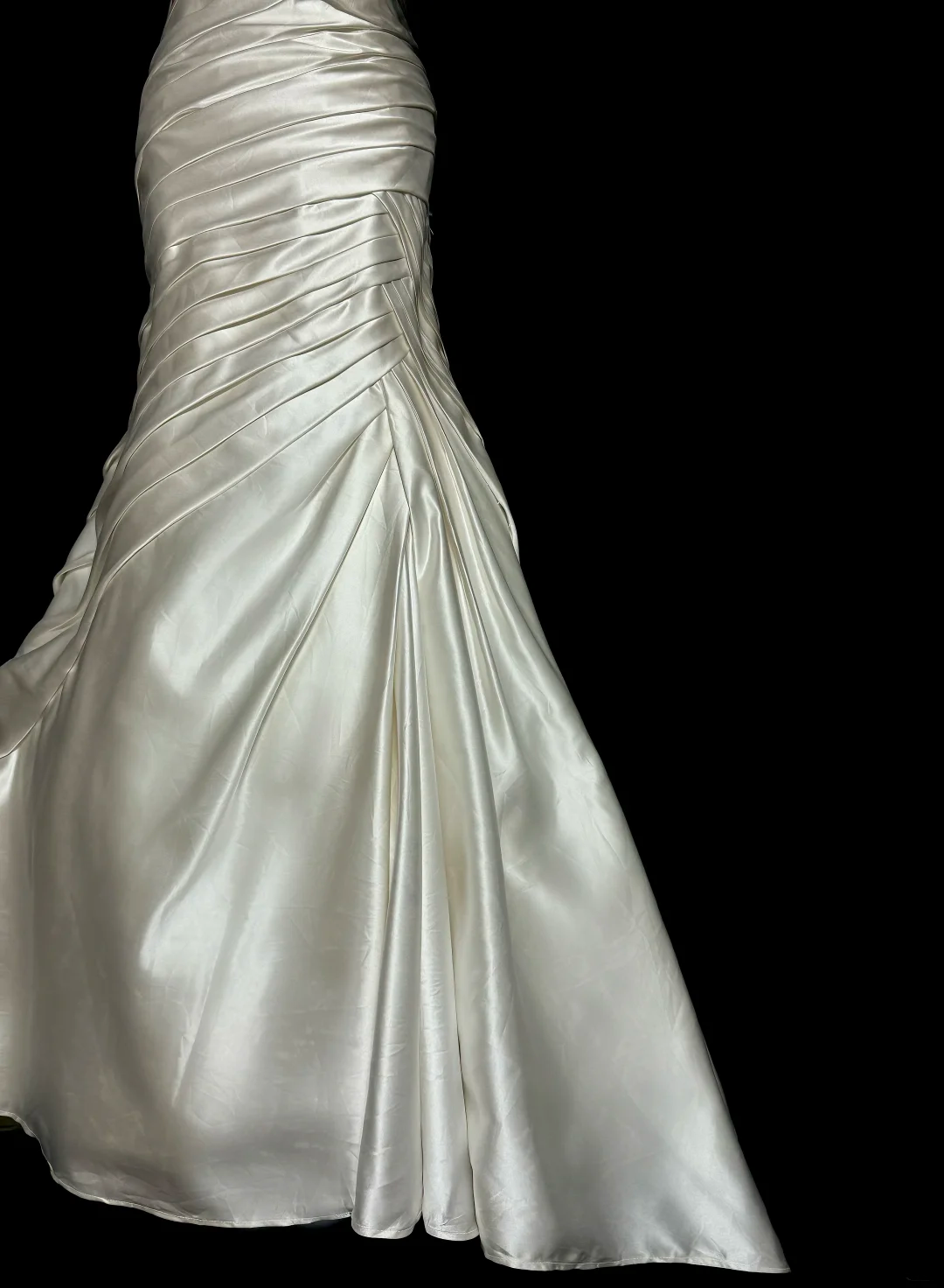 Retro Bridal Dress Mermaid Sweetheart Ivory Satin Long Wedding Dress Retro Wedding Dresses Modest Wedding Gowns DH2645