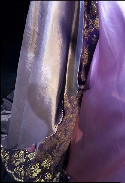 Vintage A Line V Neck Grape Sleeveless Satin Long Prom Dresses Party Dress 18th Birthday Outfits Graduation Dresses DH2652