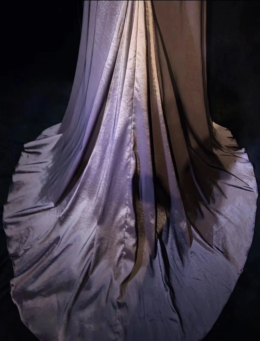 Vintage A Line V Neck Grape Sleeveless Satin Long Prom Dresses Party Dress 18th Birthday Outfits Graduation Dresses DH2652