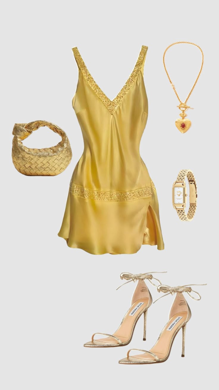 Cute V Neck Yellow Short A Line Cocktail Dress Formal Graduation Homecoming Dress Y9558 main image 0