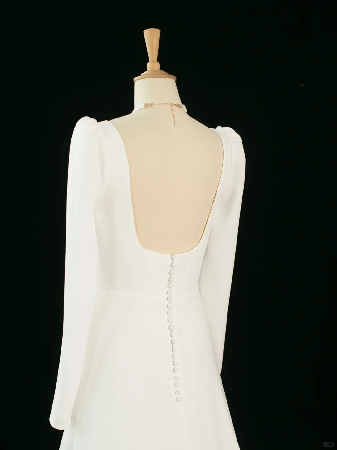 Pretty Wedding Dress A line Square Neck Long Sleeves White Long Wedding Dresses Bridal Gowns Brides Gown DH364