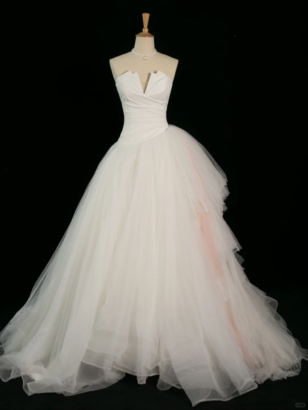 Elegant Wedding Dress Ball Gown Strapless White Tulle Summer Long Wedding Dresses Bride Dress Bridal Gowns DH369