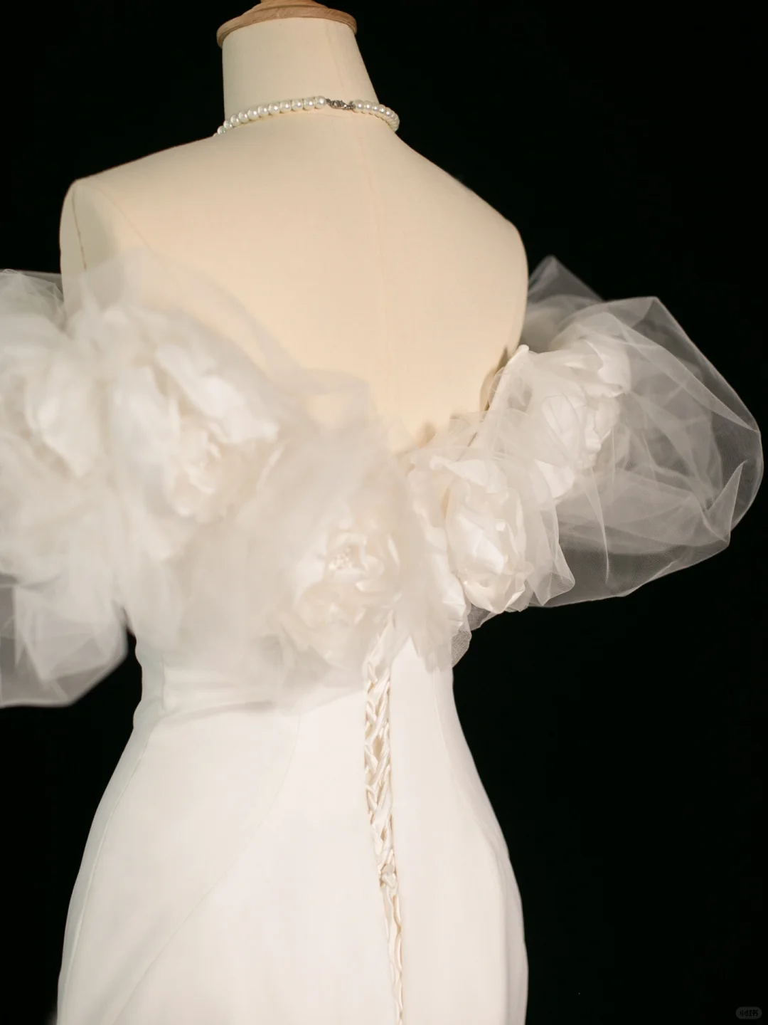 Pretty Wedding Dress Mermaid Off The Shoulder Short Sleeves Tulle Long Vintage Wedding Dresses Bridal Gowns Brides Gown DH392