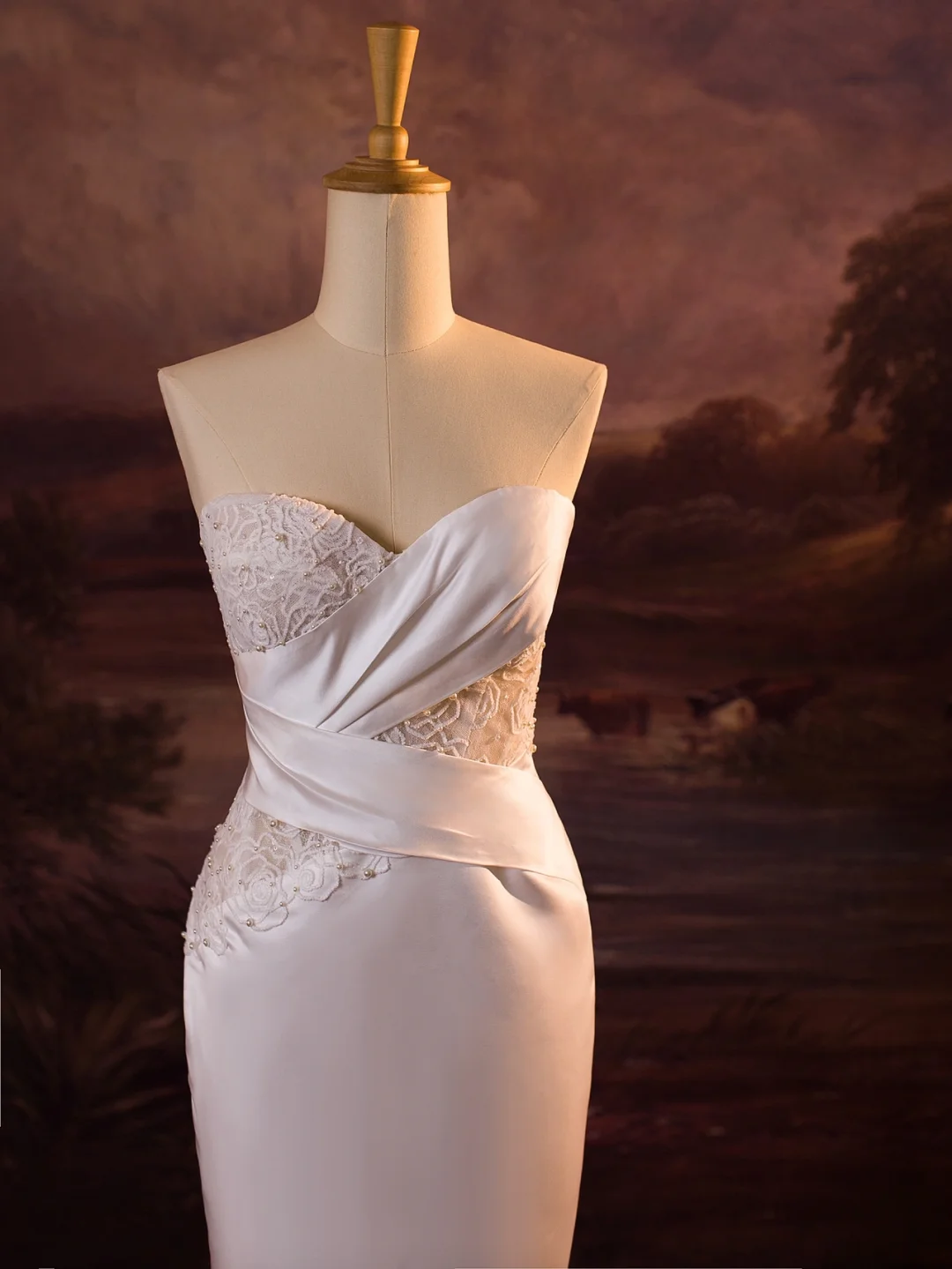 Pretty Wedding Dress Mermaid Sweetheart White Lace Long Wedding Dresses Bridal Gowns Brides Gown DH404