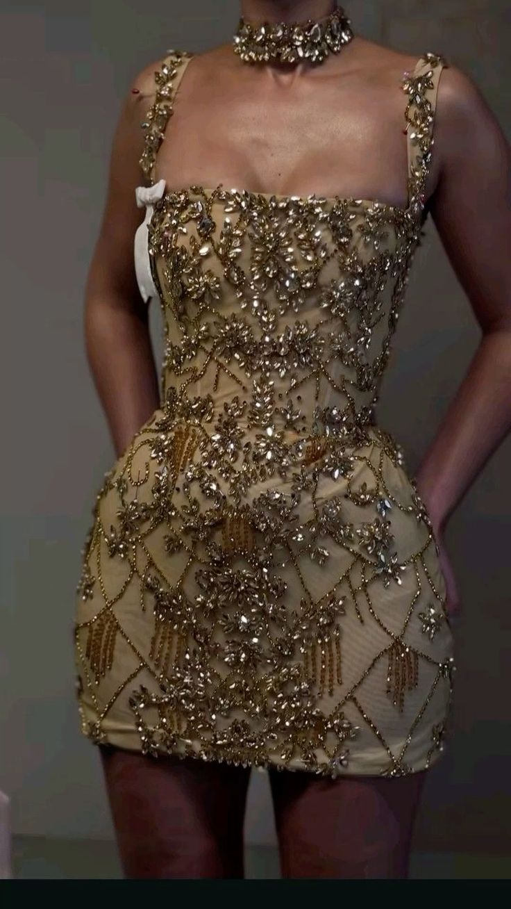 Pretty Sheath Square Neck Sleeveless Gold Short Formal 8th Grade Homecoming Dresses Summer Middle School Hoco Dress Homecoming Outfits DH444