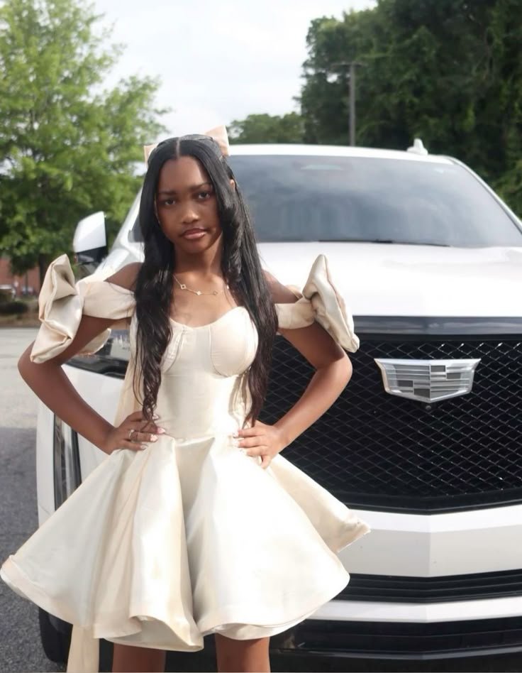 Pretty A line Off The Shoulder Satin Summer 16th Birthday Dress Hoco Dress Birthday Outfit 19th Birthday Mini Cocktail Dresses DH515