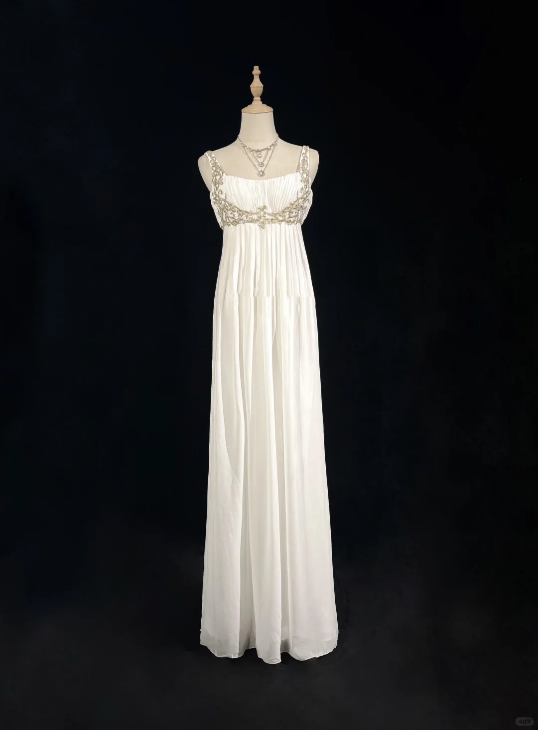 Vintage Wedding Dress 1950s 1940s A line Square Neck Chiffon White Long Wedding Dresses Bridal Gowns Brides Gown DH529