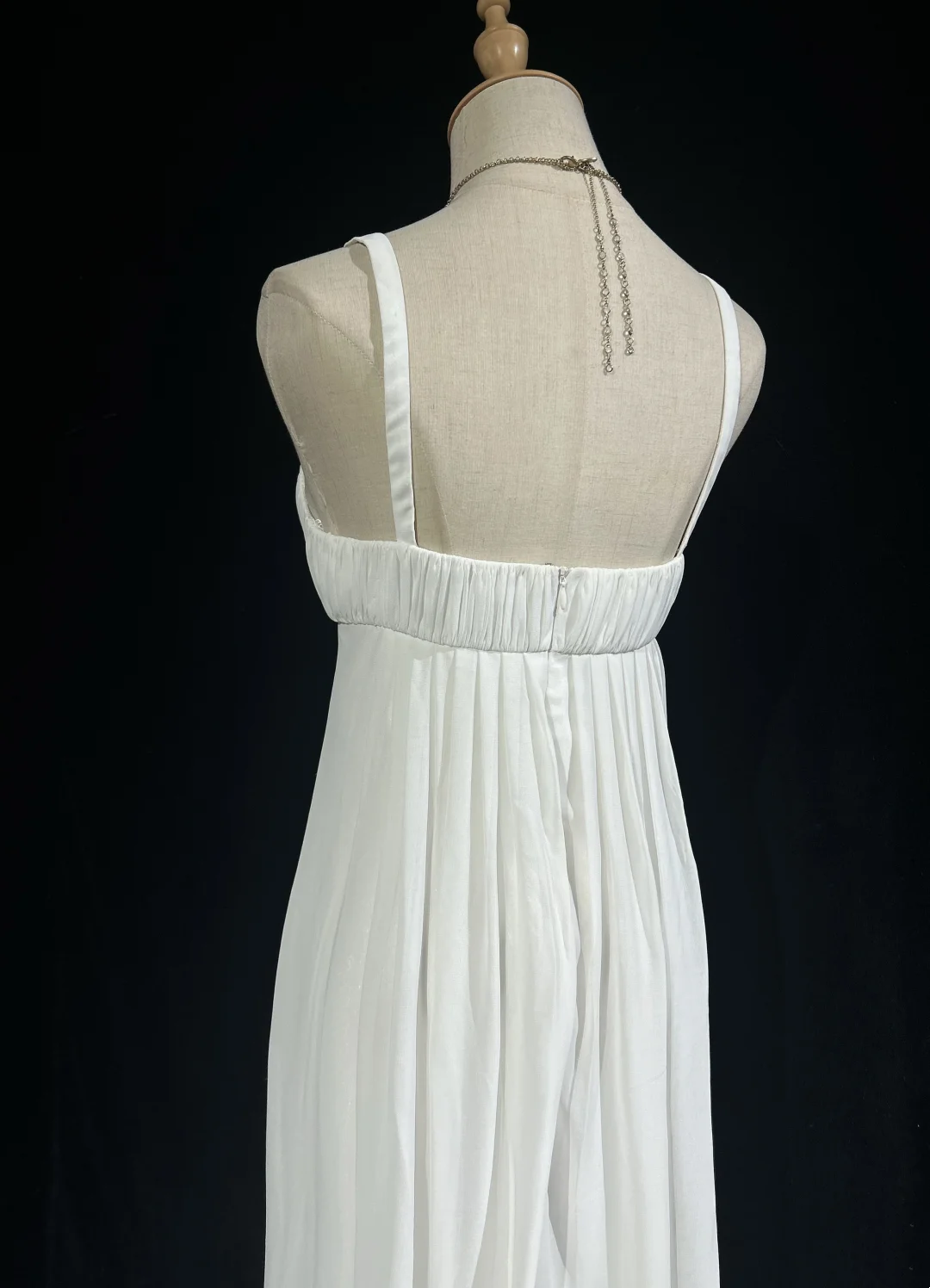 Vintage Wedding Dress 1950s 1940s A line Square Neck Chiffon White Long Wedding Dresses Bridal Gowns Brides Gown DH529