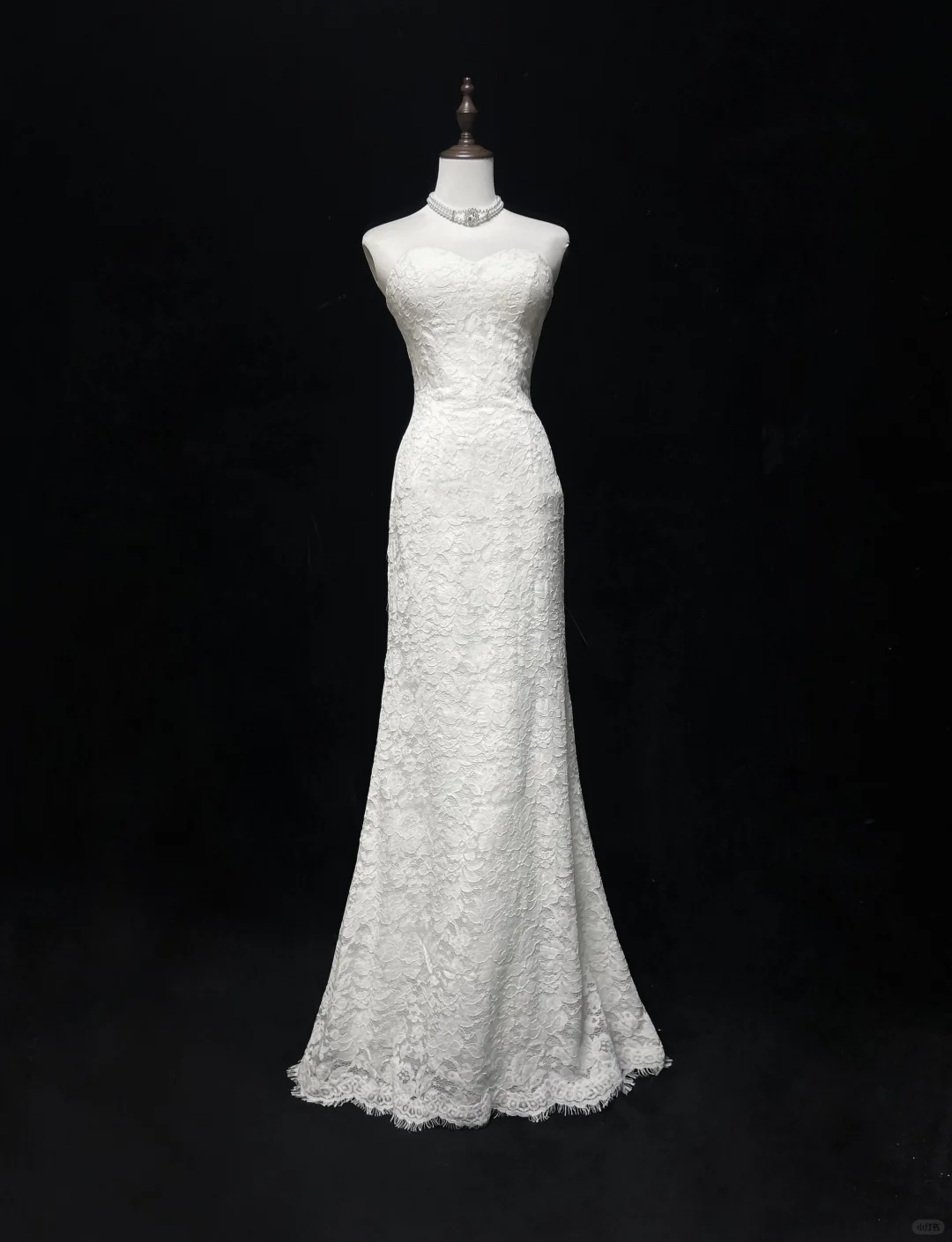 Vintage Wedding Dress 1950s 1940s Mermaid Strapless Lace White Long Wedding Dresses Bridal Gowns Brides Gown DH543