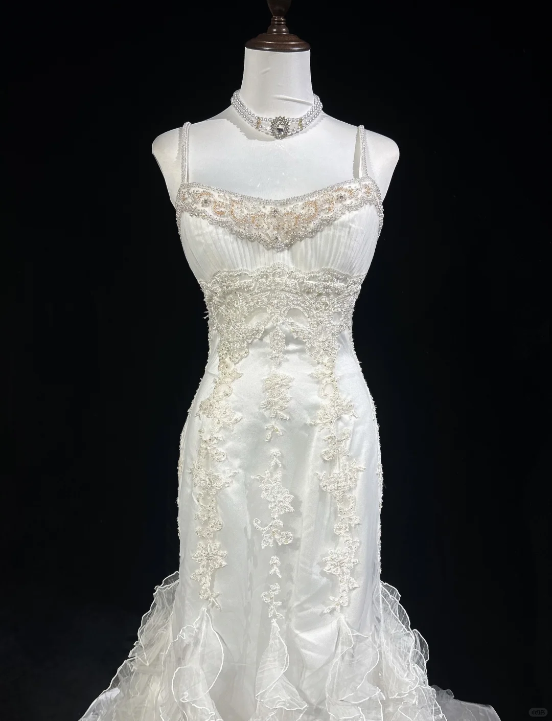 Retro Wedding Dress 1950s 1940s Mermaid Spaghetti Straps Tulle Long Wedding Dresses Bridal Gowns Elegant Brides Gown DH561