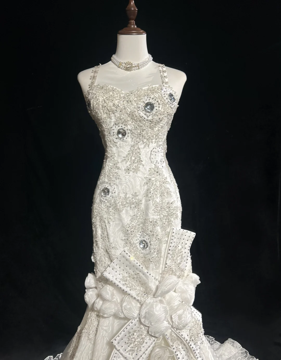 Retro Wedding Dress 1950s 1940s Mermaid Spaghetti Straps Tulle Long Wedding Dresses Bridal Gowns Elegant Brides Gown DH566