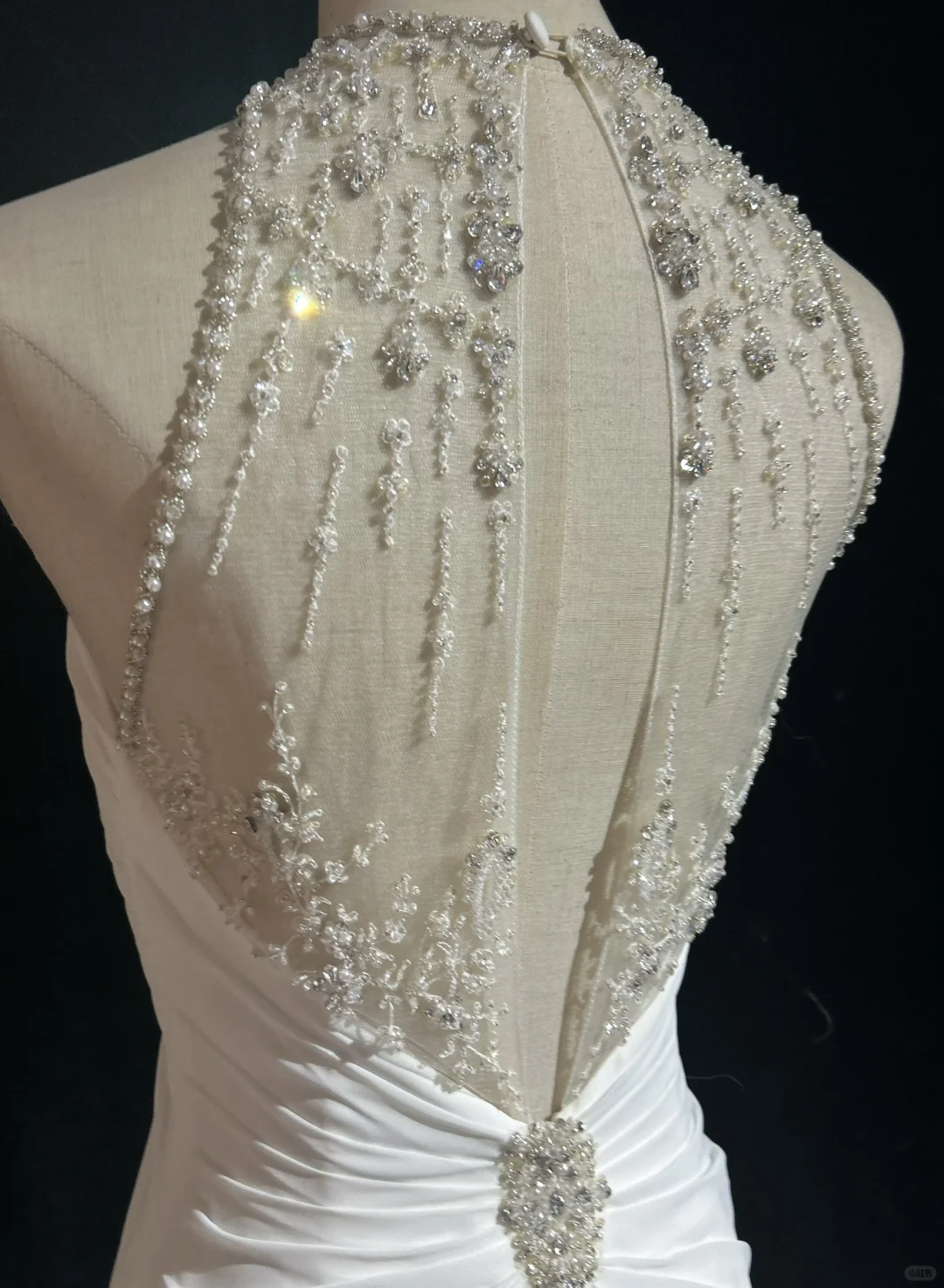 Vintage Bridal Gown 1960s A Line Jewel Neck Chiffon Long White Wedding Dresses Elegant Bridal Gowns DH658