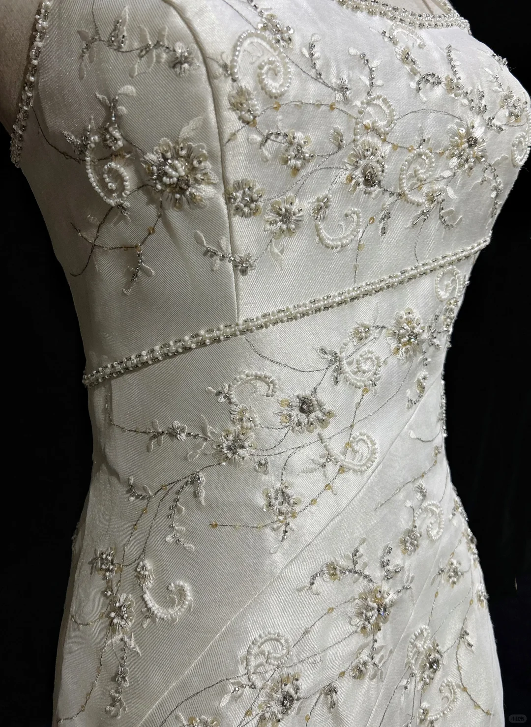 Vintage A line Spaghetti Straps White Satin Long 1940s 1950s Wedding Dresses Elegant Bridal Gowns DH664