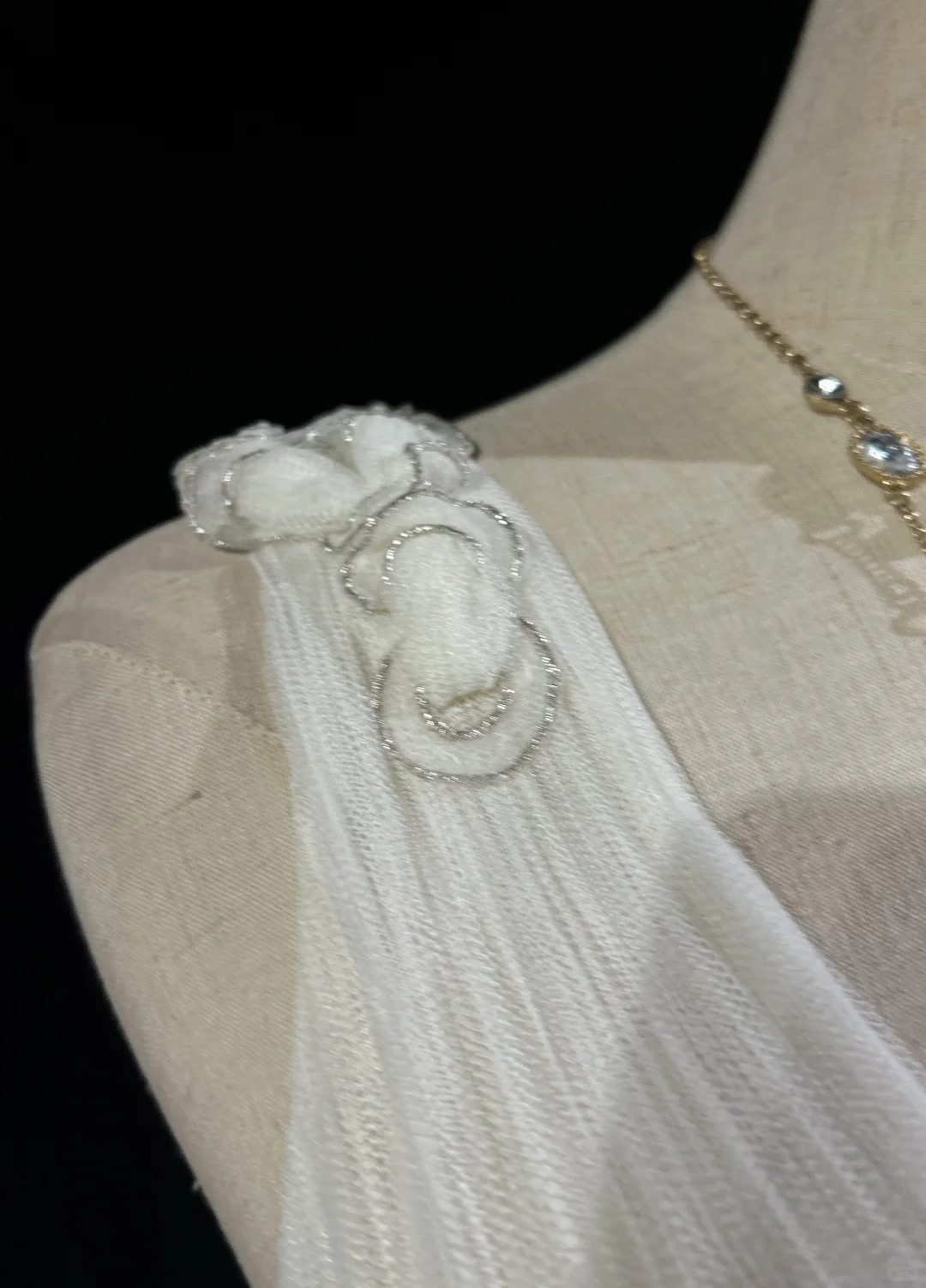 Vintage Bridal Gown 1960s Ball Gown V Neck Tulle Long White Wedding Dresses Elegant Bridal Gowns DH665