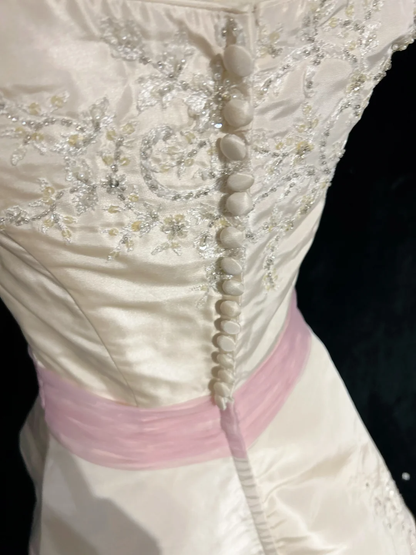 Vintage Bridal Gown 1960s Ball Gown Off The Shoulder Ivory Long Summer Autumn Wedding Dresses Elegant Bridal Gowns DH668