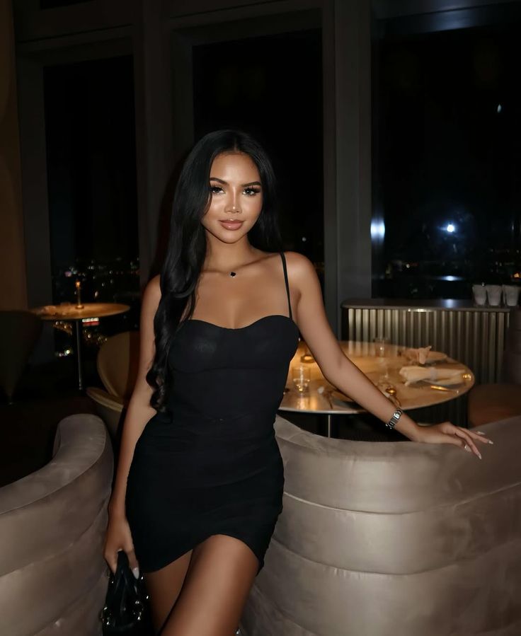 Sexy Sheath Spaghetti Straps Black Short Summer Birthday Dress Hoco Dress Birthday Outfit 18th Birthday Mini Party Dresses DP1055