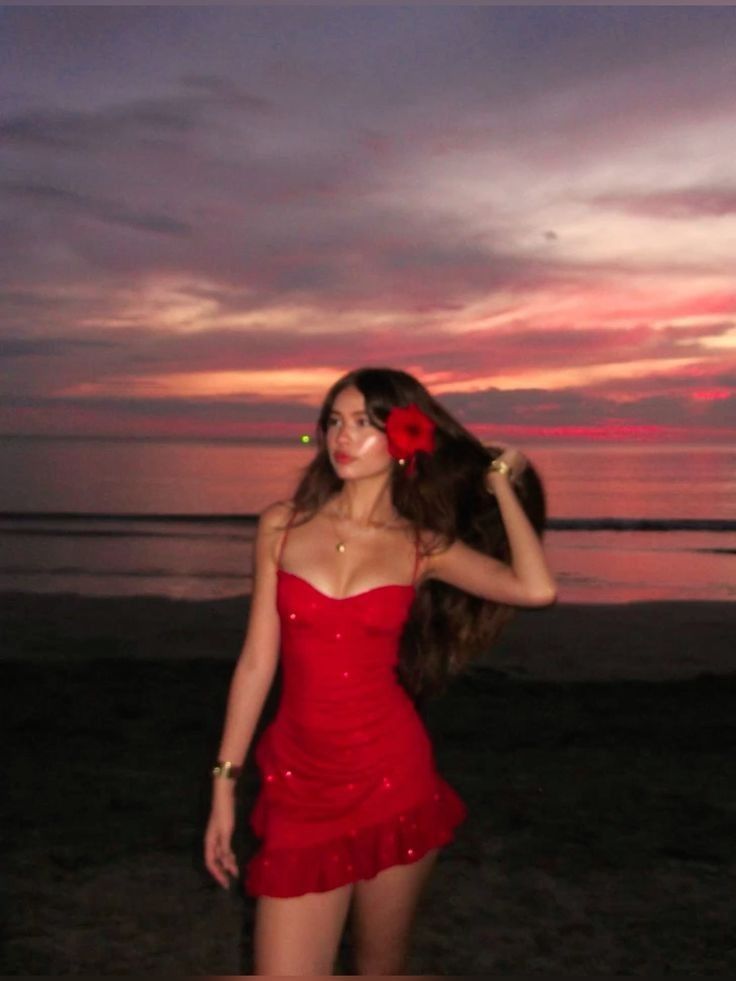 Sexy Sheath Spaghetti Straps Red Sequin Short Summer Birthday Dress Hoco Dress Birthday Outfit 18th Birthday Mini Party Dresses DP1089