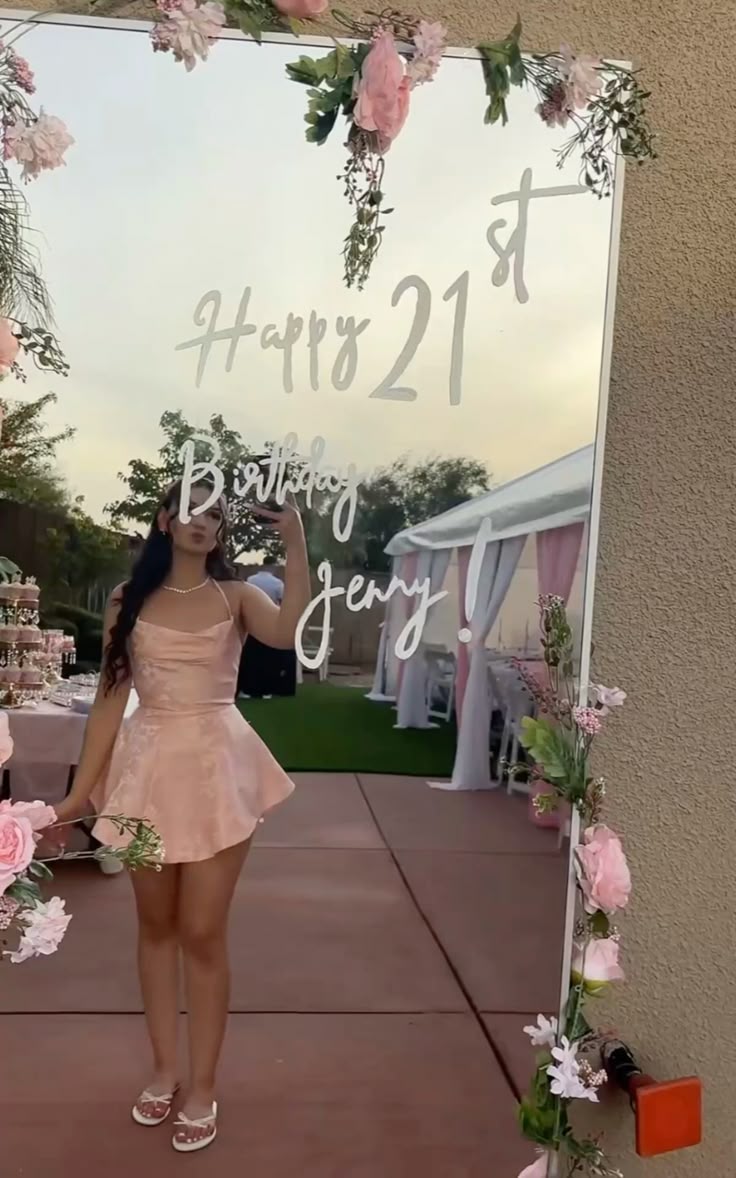 Cute A line Halter Pink Satin Short Summer Birthday Dress Hoco Dress Birthday Outfit 21st Birthday Mini Party Dresses DP1126