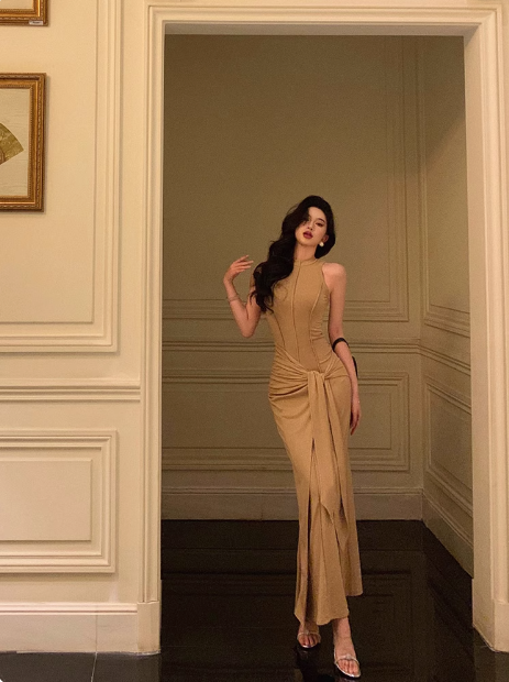 Elegant Mermaid Sleeveless 21st Birthday Dress Party Gown Birthday Outfits Birthday Dress Ideas For Women DP1286