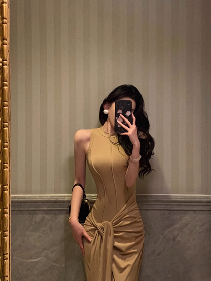 Elegant Mermaid Sleeveless 21st Birthday Dress Party Gown Birthday Outfits Birthday Dress Ideas For Women DP1286