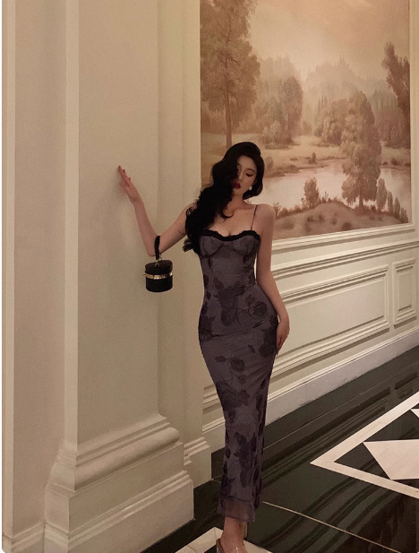 Elegant Sheath Spaghetti Straps Grape Sleeveless 23rd Birthday Dress Party Gown Birthday Outfits Birthday Dress Ideas For Women DP1415