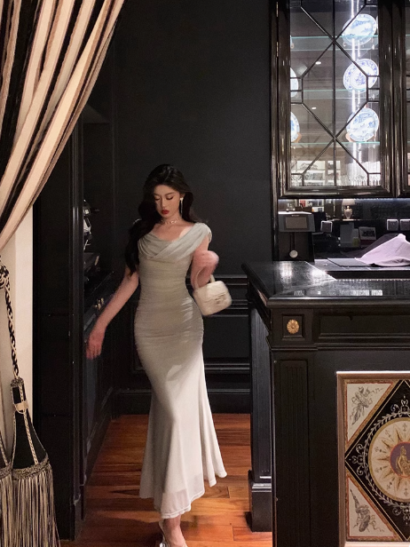 Elegant Sheath Green Tulle Sleeveless 23rd Birthday Dress Party Gown Birthday Outfits Birthday Dress Ideas For Women DP1417