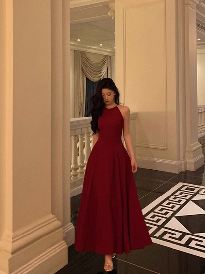 Elegant A Line Red Sleeveless 23rd Birthday Dress Party Gown Birthday Outfits Birthday Dress Ideas For Women DP1420