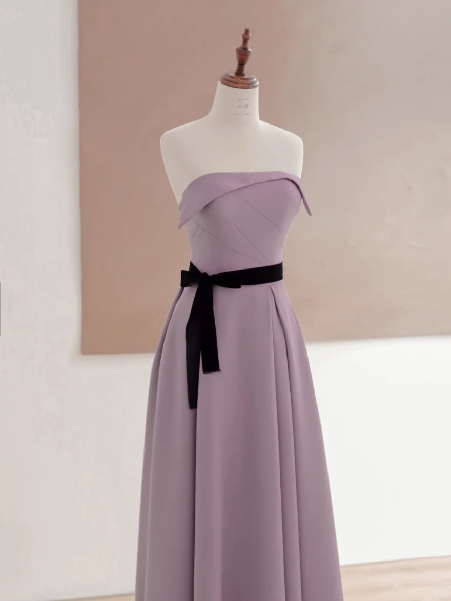 Elegant Glamour A Line Strapless Satin 21st Birthday Dress Party Gown Birthday Outfits Birthday Dress Ideas For Women DP1492