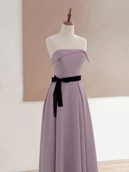 Elegant Glamour A Line Strapless Satin 21st Birthday Dress Party Gown Birthday Outfits Birthday Dress Ideas For Women DP1492