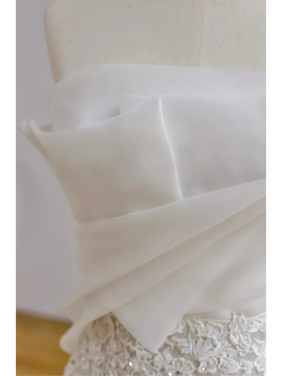 Simple Bridal Gown Mermaid Strapless Satin White Wedding Dresses Minimalist Bridal Gowns DP1527