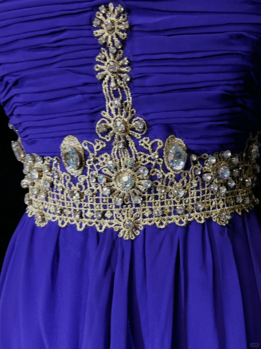 Elegant Glamour A Line Royal Blue Chiffon Long Prom Dress Party Dress Evening Dresses DP1686