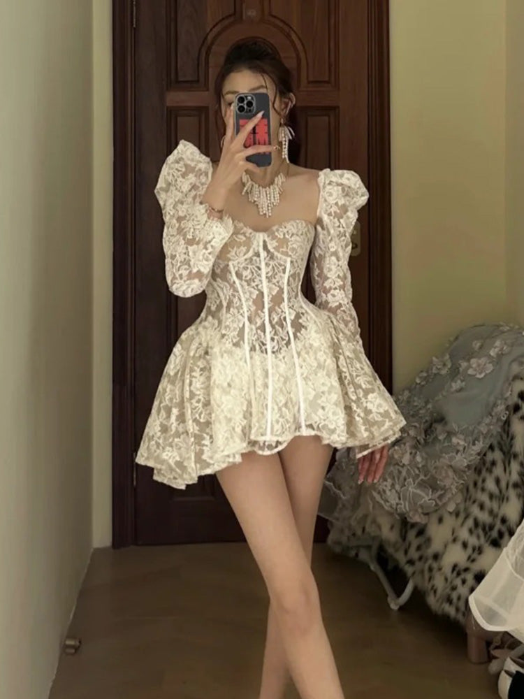 Simple A line Sweetheart Lace Short Homecoming Dress Summer Hoco Dresses Cocktail Dress DP1770