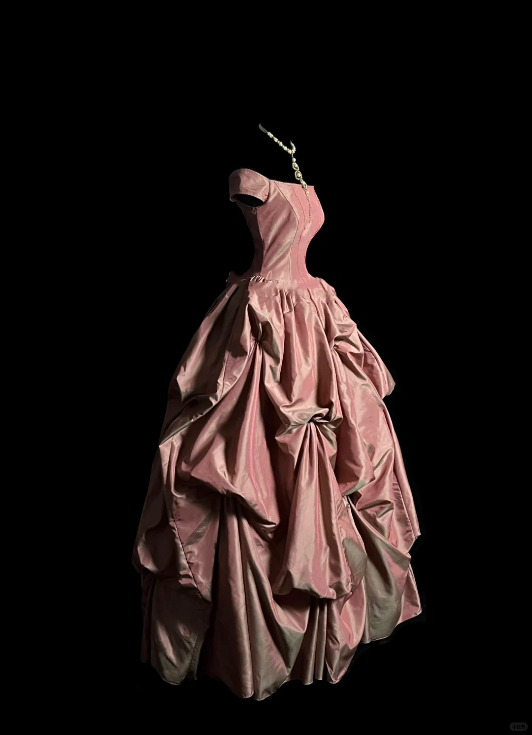 Modest Ball Gown Off The Shoulder Pink Taffeta Long Prom Dress Party Dress Graduation Dresses Sweet 16 Dress DP2041