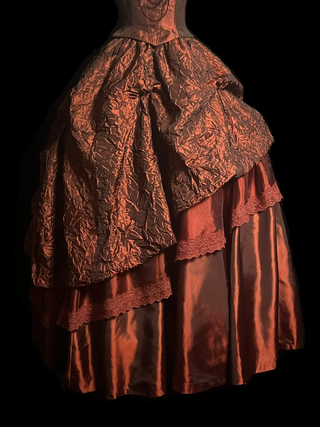 Modest Ball Gown Strapless Burgundy Floral Long Prom Dress Party Dress Graduation Dresses Sweet 16 Dress DP2049