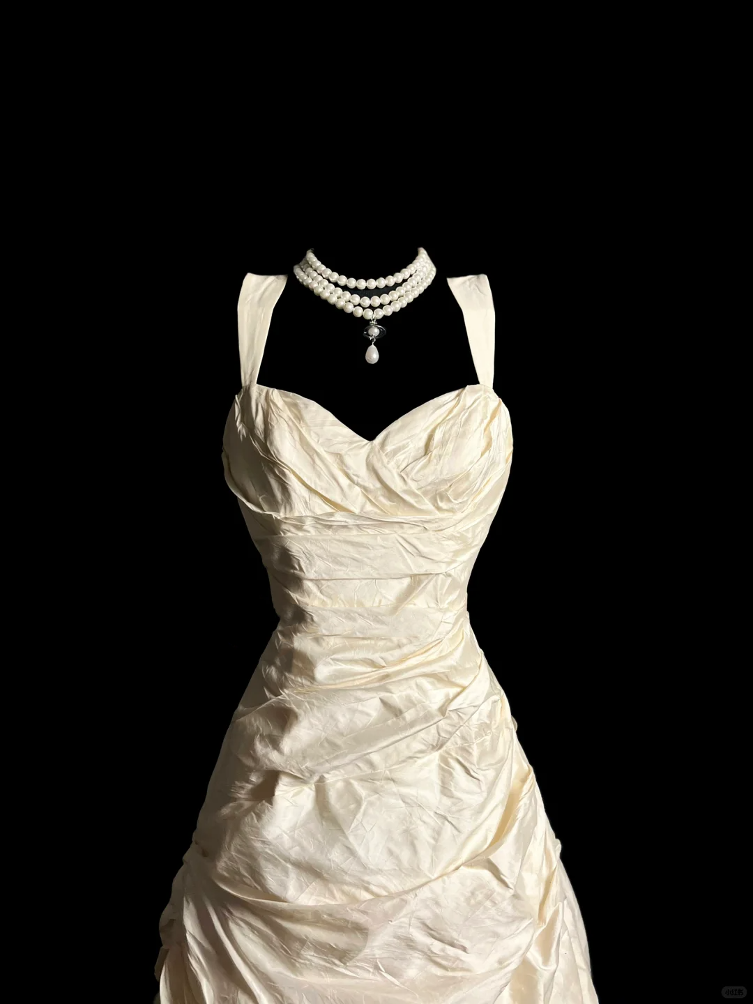 Vintage Wedding Dress Ball Gown Sweetheart Ivory Taffeta Long Wedding Dresses Retro 1970s Bridal Gowns DP2057