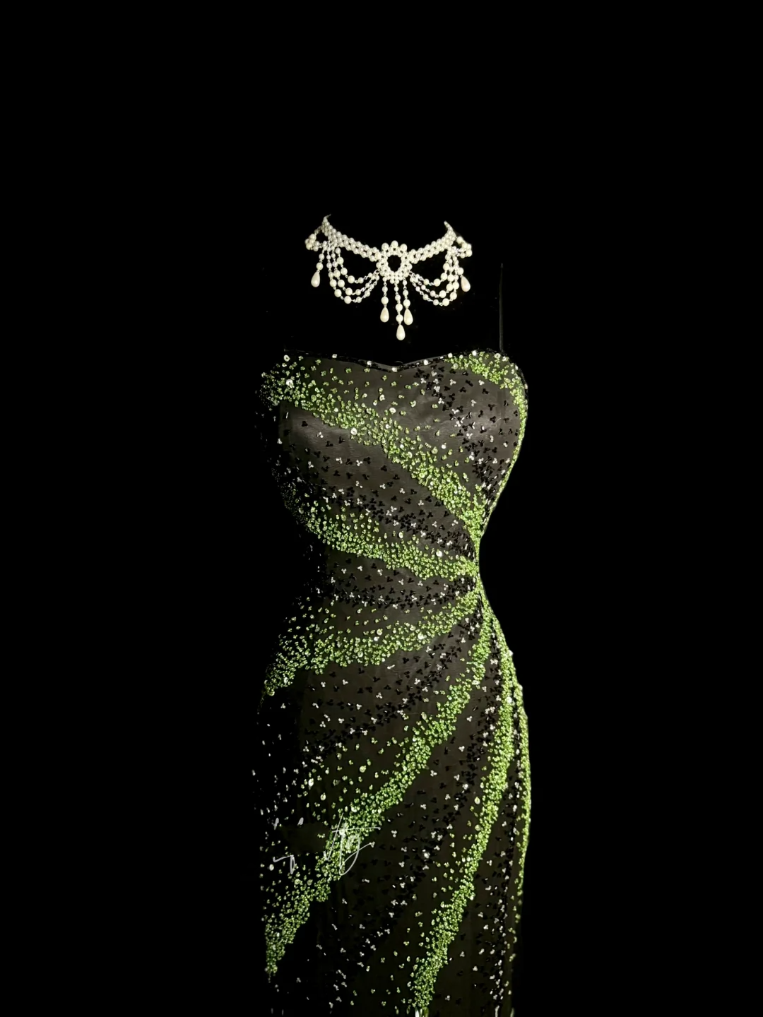 Retro Mermaid Spaghetti Straps Beaded 20th Birthday Dress Prom Dress Birthday Outfits For Women DP2070