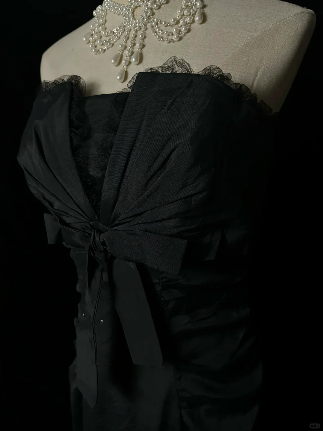 Retro Mermaid Strapless Black 20th Birthday Dress Long Prom Dress Birthday Outfits For Women DP2073