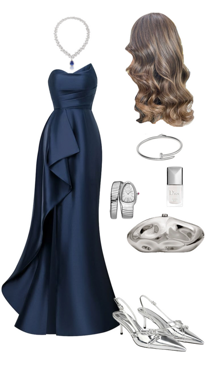 Elegant Mermaid Sweetheart Navy Blue Satin Prom Dresses Formal Summer Wedding Guest Dress Wedding Guest Outfits DP2246