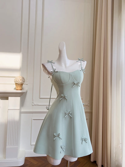 Sexy A line Spaghetti Straps Sage Green Satin Short Homecoming Dress Summer Hoco Dresses Cocktail Dress Birthday Outfits DP2286