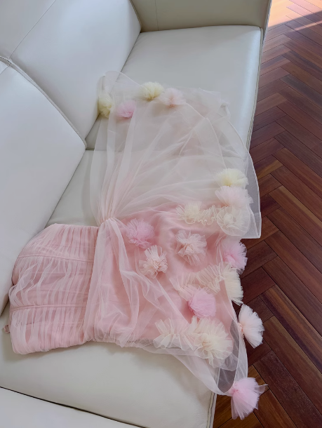 Sexy A line Spaghetti Straps Pink Tulle Short Homecoming Dresses Summer Hoco Dresses Cocktail Dress Birthday Outfits DP2297