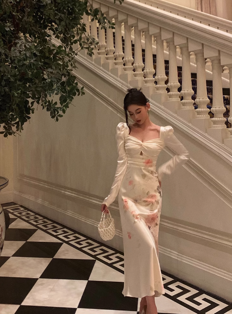 Sexy Sheath Pink Floral 21st Birthday Dress Party Gown Birthday Outfits Birthday Dress Ideas For Women DP2308