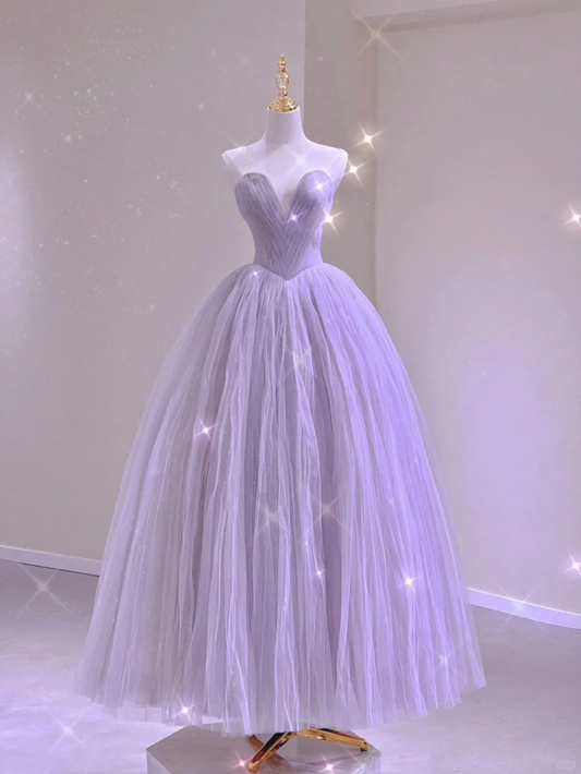 Classy A line Sweetheart Tulle Prom Dresses Birthday Dresses Dance Party Dress Graduation Prom Dresses DP492