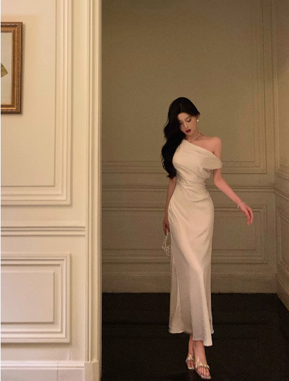 Classy Mermaid White Off The Shoulder 18th Birthday Dress Party Gown 18th Birthday Outfits Birthday Dress Ideas For Women DP577