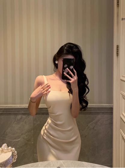 Elegant Mermaid Square Neckline Ivory 18th Birthday Dress Party Gown Birthday Outfits Birthday Dress Ideas For Women DP598