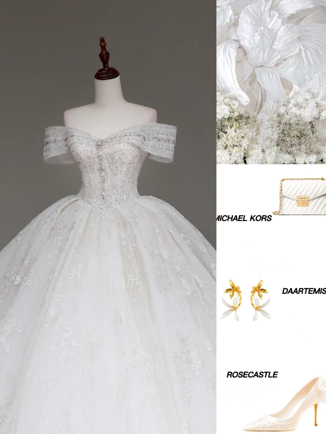 Luxury Ball Gown Wedding Dresses Off The Shoulder Short Sleeves Lace Wedding Dress With Train DP654