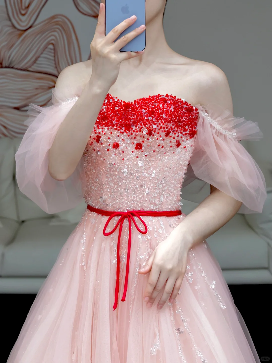 Gorgeous A line Off The Shoulder Pink Tulle Long Prom Dress Party Dress Graduation Dresses DP810