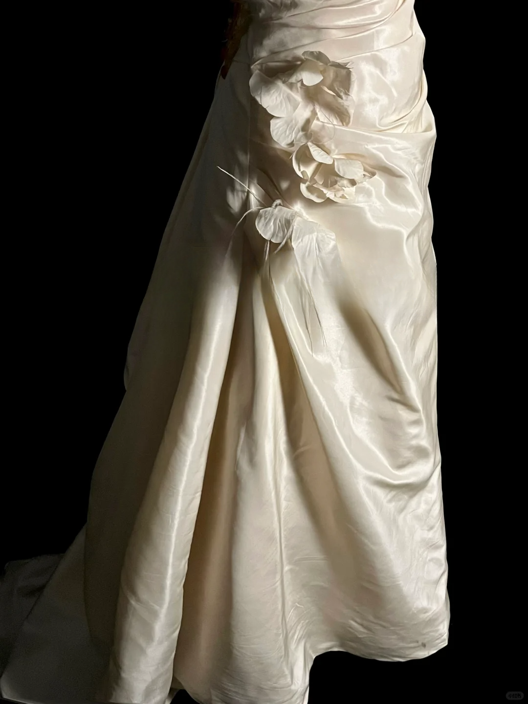 Pretty Wedding Dress Ball Gown Strapless Ivory Satin Vintage Wedding Dresses Bridal Gowns DP921