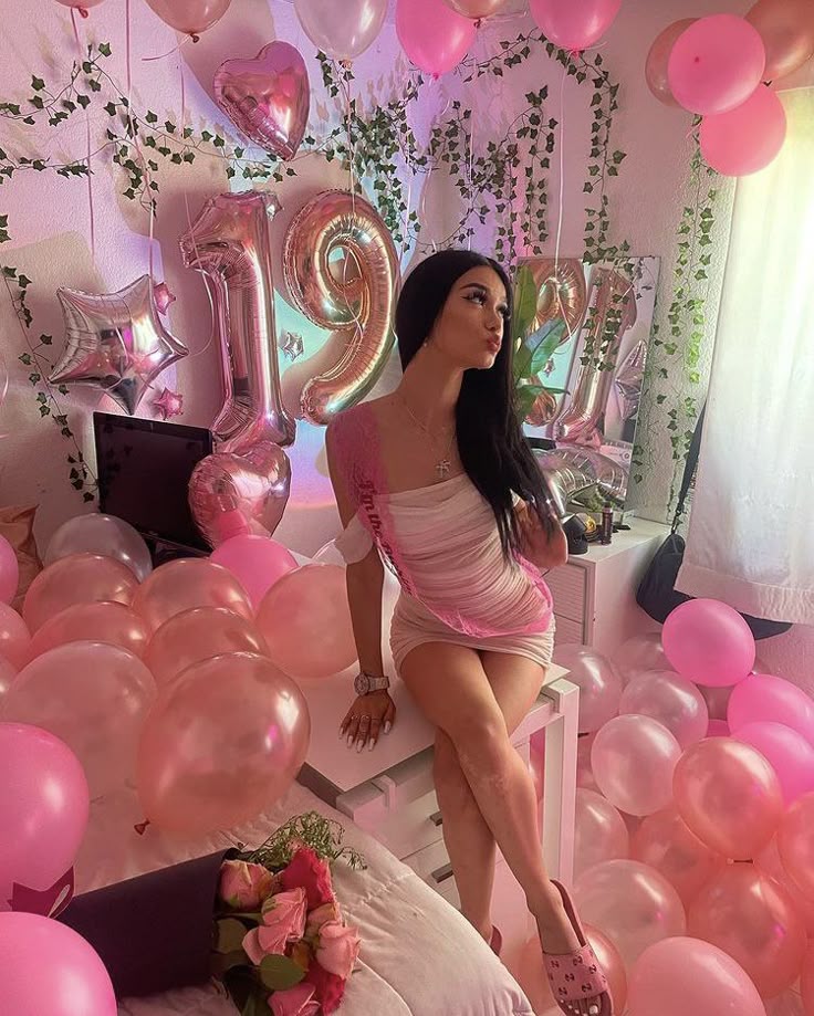 Cute Sheath Pink Short Summer Birthday Dress Party Dress Birthday Outfit 19th Birthday Mini Dress DP962