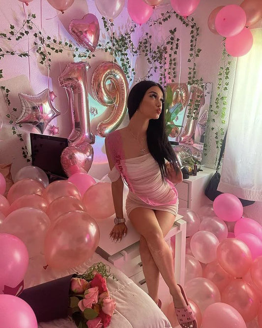 Cute Sheath Pink Short Summer Birthday Dress Party Dress Birthday Outfit 19th Birthday Mini Dress DP962